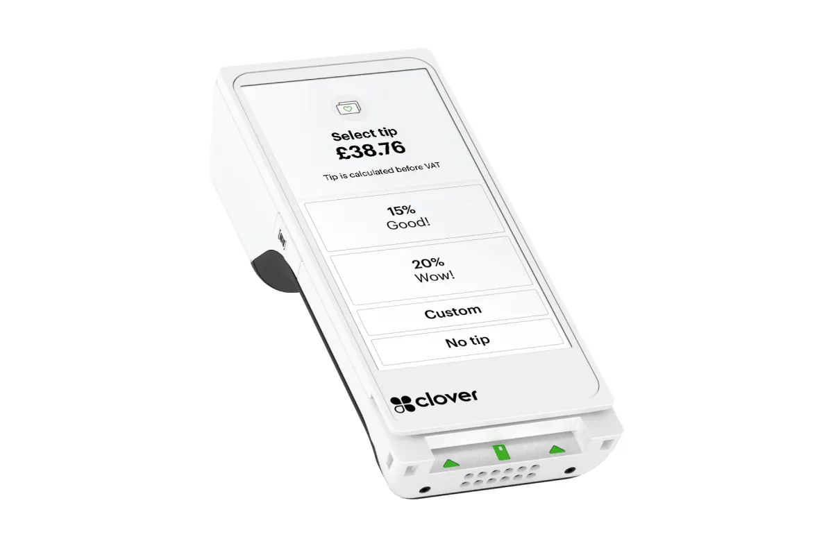 Clover Flex handheld payment device