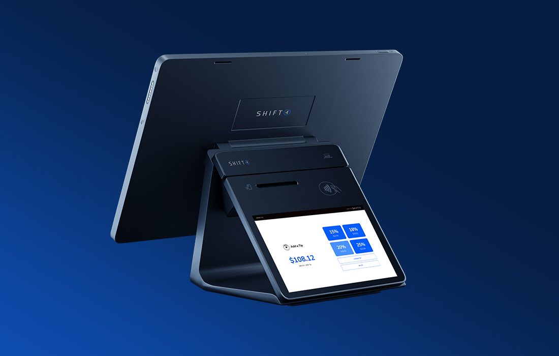 Shift4 customer-facing display